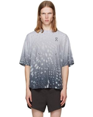 On Shoes Performance Volt Running T-Shirt - Grey