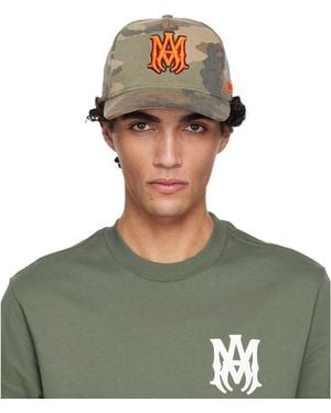 Amiri Khaki Ma Outline Cap - Green