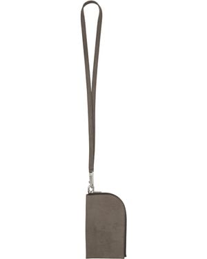 Rick Owens Hollywood Neckwallet - Black