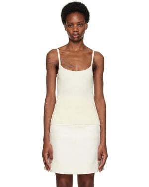 Chloé Off- Darted Camisole - Black