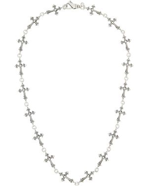 Emanuele Bicocchi Rose Multi-Cross Necklace - Metallic