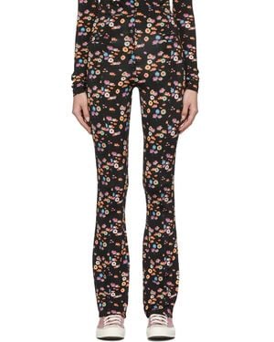 Rabanne Ssense Exclusive Capsule Pressions Draped Trousers - Black