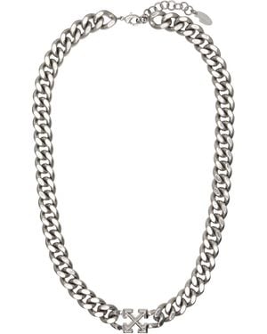 Off-White c/o Virgil Abloh Arrow Chain Necklace - Metallic