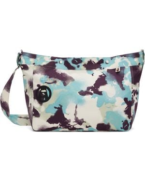 A Bathing Ape Map Camo Bag - Black