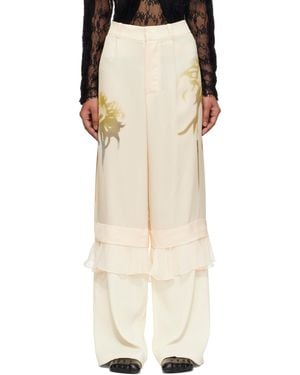 Collina Strada Geranium Trousers - Natural