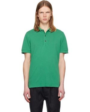 Tom Ford Piquet Polo - Green