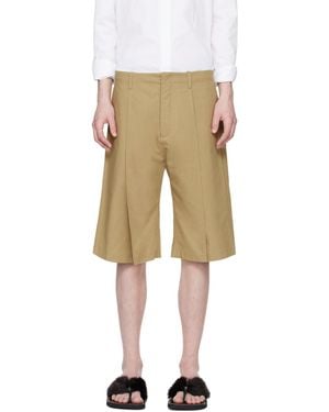 T/SEHNE Tailored Shorts - Natural