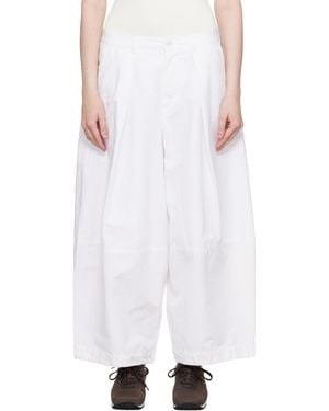 YMC Deadbeat Trousers - White