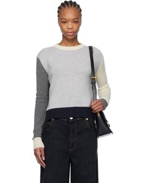 Marni Colour Block Cashmere Jumper - Black