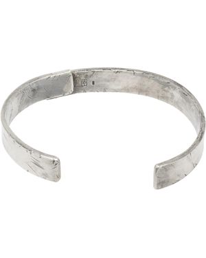 Title Of Work 9Mm Overlap Ruby Cuff Bracelet - Black