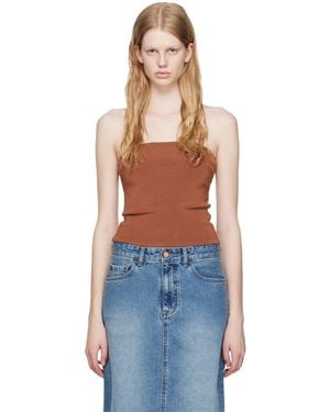 Esse Studios Strapless Tube Top - Blue