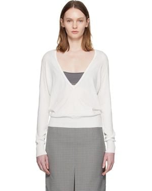 Paloma Wool Pull Omina Blanc Cassé