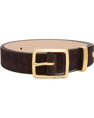 Rag & Bone Suede X Boyfriend 2.0 Belt - Brown