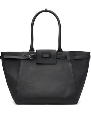 Tonywack Large Belted Cabas Tote - Black