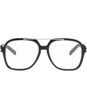 Saint Laurent Sl 545 Corner Angle Optical Frame Glasses - Black