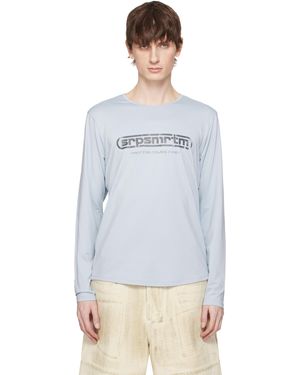 Serapis T-Shirt Anti-Uv Gris À Logo - Noir