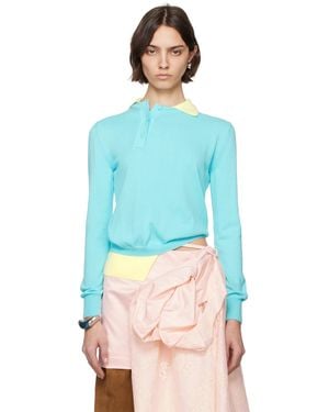 August Barron Double Polo - Blue