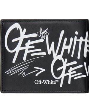 Off-White c/o Virgil Abloh North/South Bifold Wallet in Black for