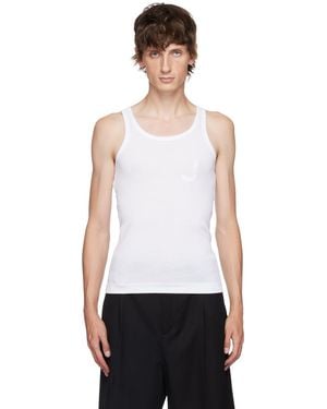 Jacquemus La Casa 'le Débardeur Pesco' Tank Top - White