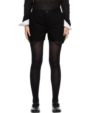 Edward Cuming Cut Off Shorts - Black