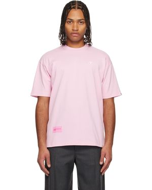 Aape By A Bathing Ape T-Shirt Rose À Logos Aapenow
