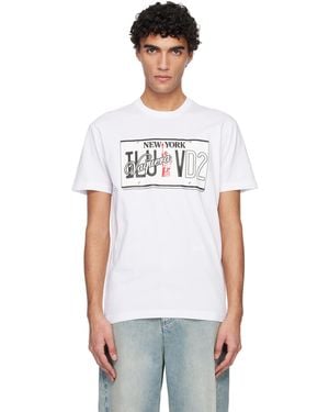 DSquared² Vaquera Edition Cool Fit T-Shirt - White