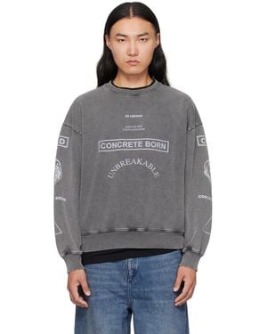 Han Kjobenhavn Graphic Printed Crewneck Sweatshirt - Grey
