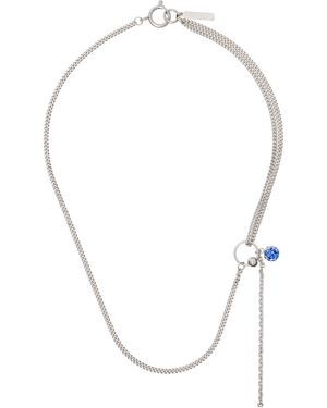 Justine Clenquet Ssense Exclusive Larry Necklace - White