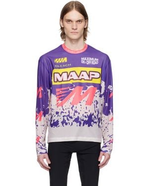MAAP Bleach Design Werks Edition Ls Mesh T-Shirt - Black