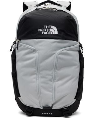 The North Face グレー& Surge バックパック - ブラック
