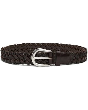 Studio Nicholson Plaited Belt - Black