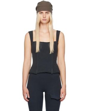 GREG ROSS Ssense Exclusive Tank Top - Black