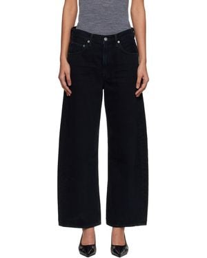 Agolde Low Curve Crop Jeans - Black