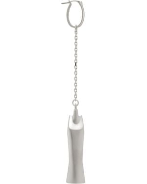 Rick Owens Temple Sister Single Earring - Black