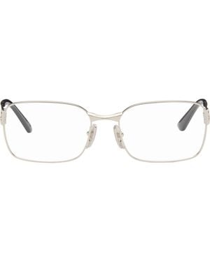 Balenciaga Mercury Squared Metal Glasses - Black