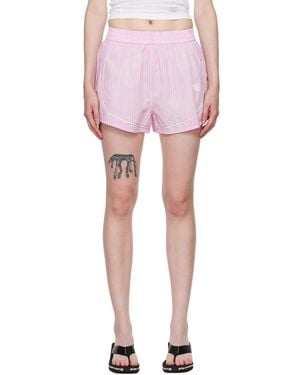 T By Alexander Wang Track Shorts - Pink