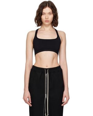 Rick Owens Concordians Unhorny Sport Bra - Black