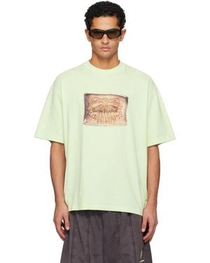 Acne Studios Logo T-Shirt - Green