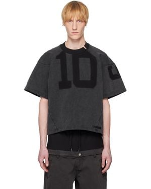 Spencer Badu Washed Jersey T-Shirt - Black