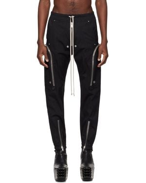 Rick Owens Temple Bauhaus Cargo Trousers - Black