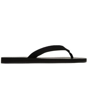 The Row Dune Classic Flip-Flops - Black