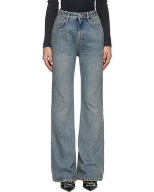 Balenciaga ブルー フレアジーンズ - ブラック