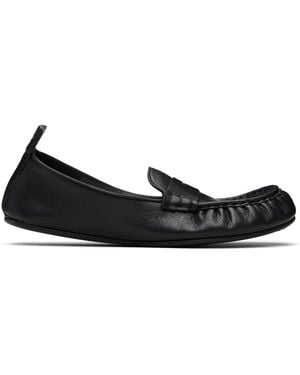 Acne Studios Leather Loafers - Black