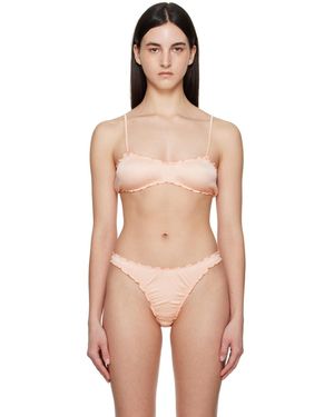 Shadowplay Ruffled Bra - Multicolour