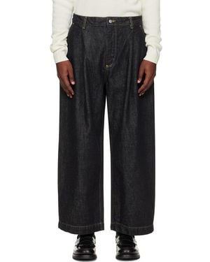 Studio Nicholson Puch Italian Denim Jeans - Black