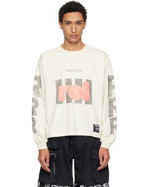 RIVINGTON roi Rebis Off- 'Roi' Garden Long Sleeve T-Shirt - Black