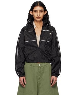 MISBHV Monogram Nylon Windbreaker Jacket - Black