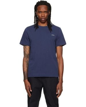 A.P.C. Oliver T-Shirt - Blue