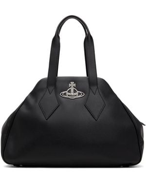 Vivienne Westwood ラージ Yasmine ハンドバッグ - ブラック