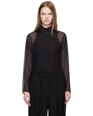 La Collection ブラック Clarice ブラウス